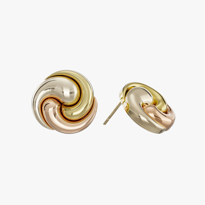 گوشواره طلا 18 عیار طرح بلادونا